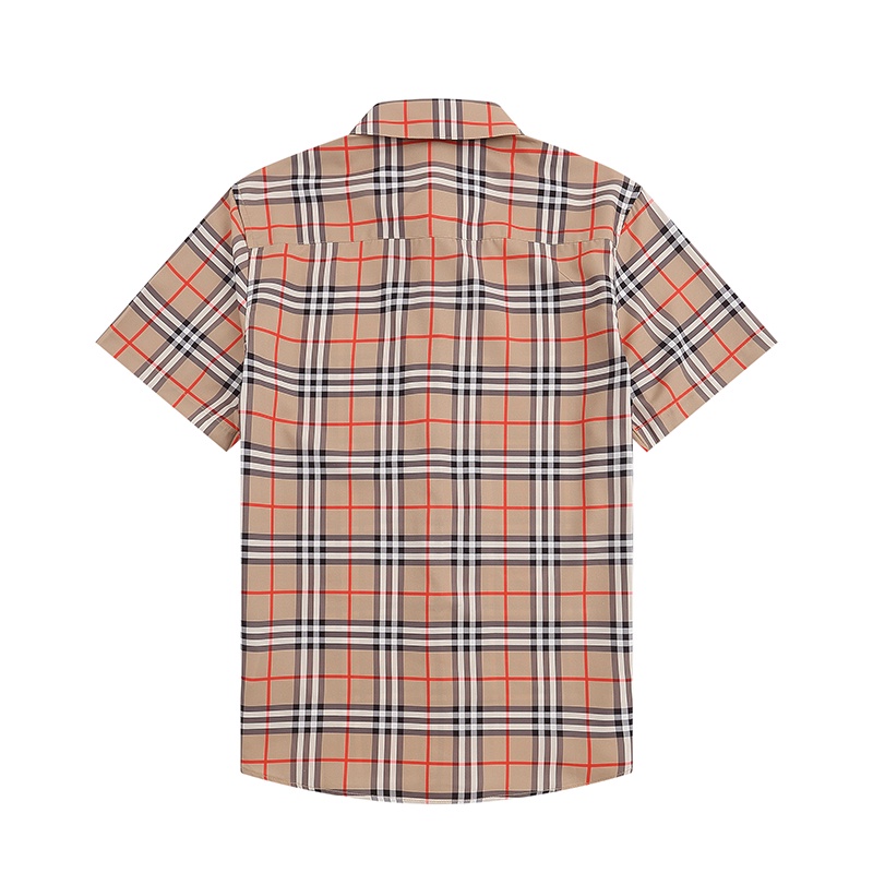 Áo Sơ Mi Tay Ngắn Họa Tiết Sọc Caro Phong Cách Thời Trang Đường Phố