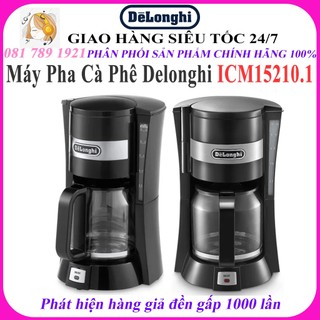 Máy pha cà phê delonghi icm15210.1 - hàng chính hãng - nguyên seal