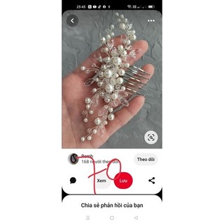 châm cài tóc
