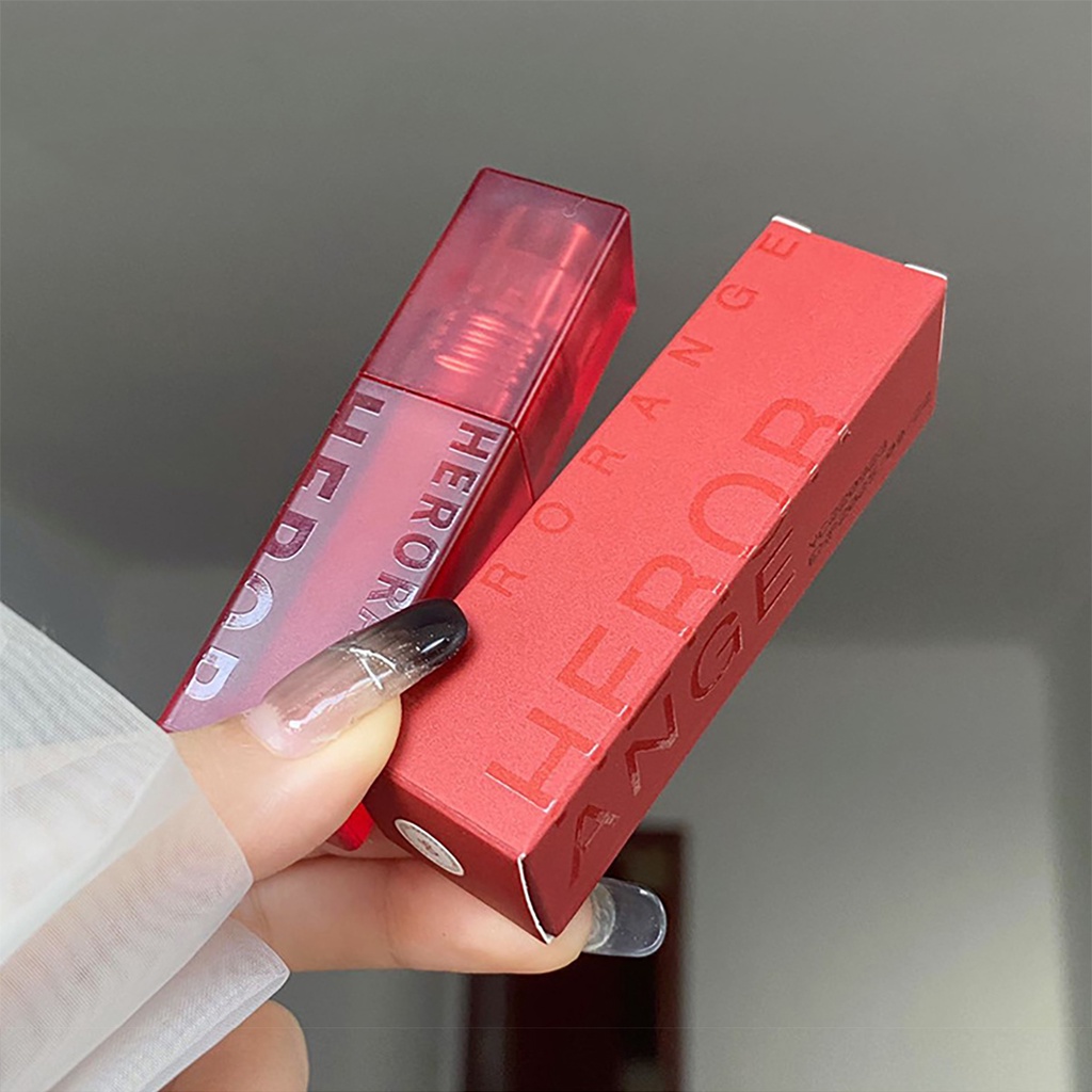 Son Kem Lì HERORANGE Velvet Soft Fog Matte Lip Glaze