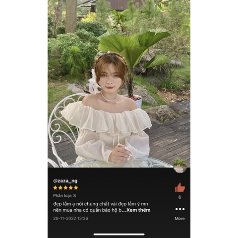 Váy Xòe Trễ Vai Voan Tơ Bồng Tay Loe Corset Eo Tiểu Thư Công Chúa Đi Chơi Chụp Ảnh Xuất Sắc