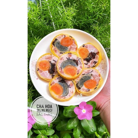 CHẢ HOA BẮC THẢO TRỨNG MUỐI 💓500g