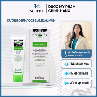 [Hàng Nhập Khẩu] Kem Dưỡng Kiềm Dầu Giảm Mụn Dermacos Anti Acne Matting Cream (50ml)