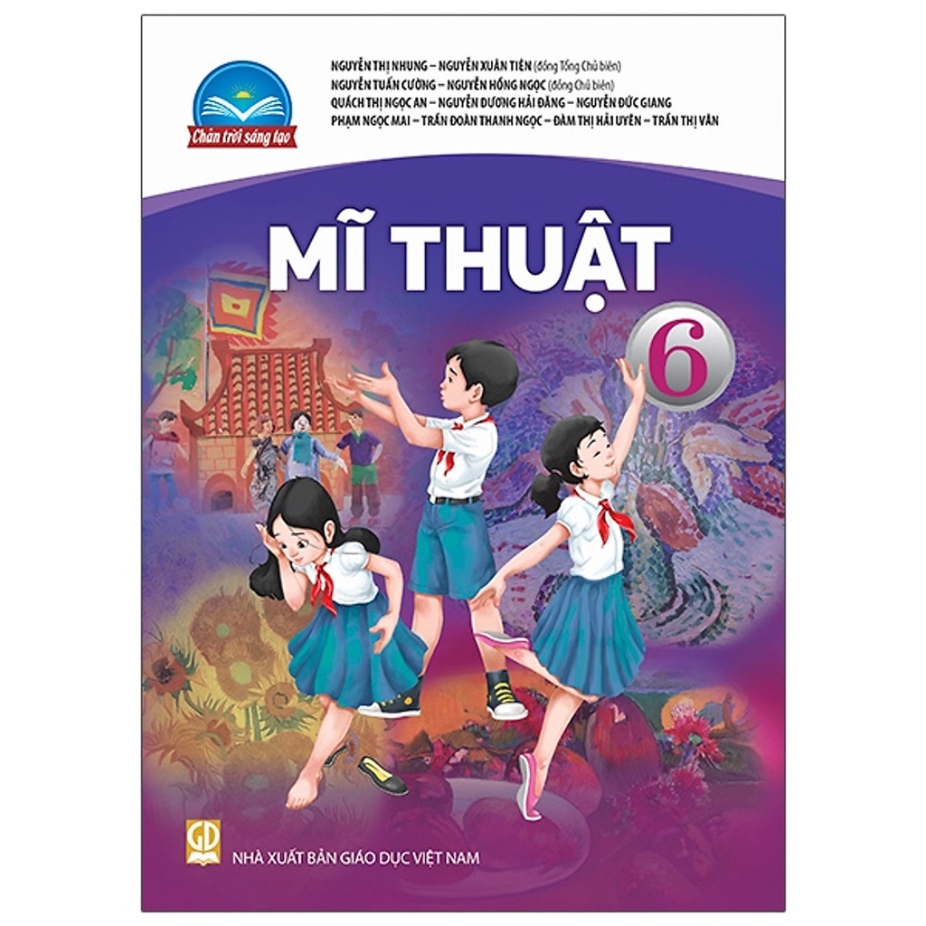 Sách - Mĩ thuật Lớp 6 - Chân trời