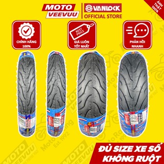 Vỏ lốp xe máy Vanlock gai Michelin Pilot Street đủ size xe số không ruột