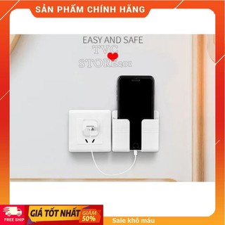 ❤️ freeship ❤️]kệ dán tường để remote,giá đỡ sạc điện thoại