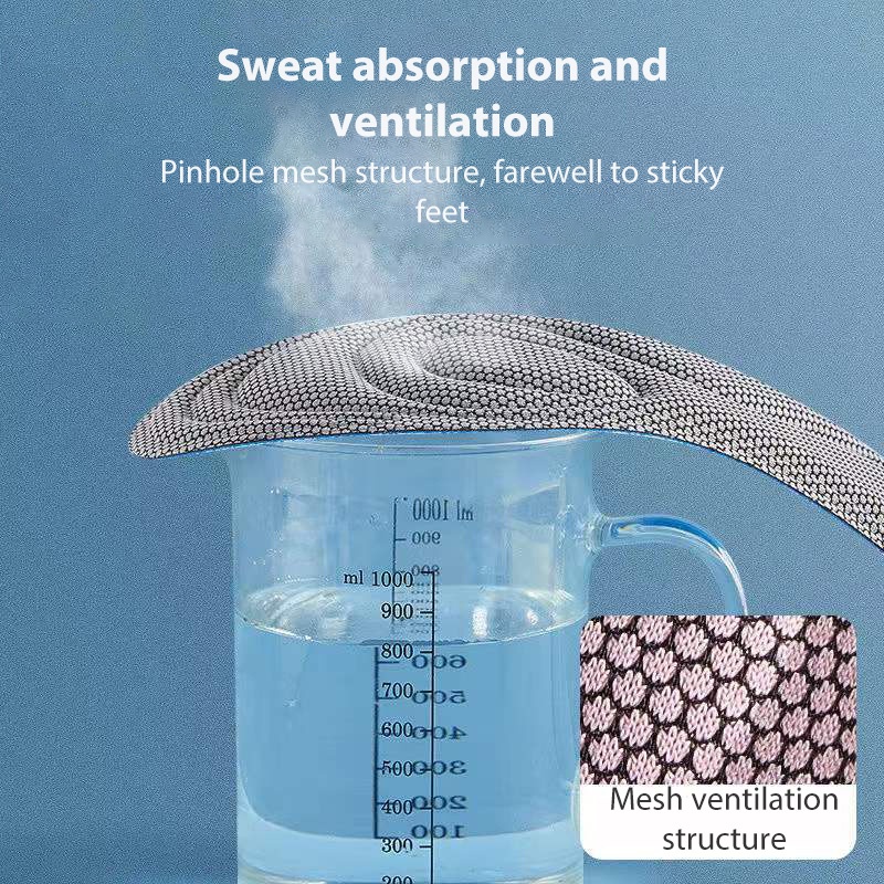 1 Cặp Đế Lót Giày Thể Thao Bằng Cao Su Non Nano Chống Vi Khuẩn Thấm Hút Mồ Hôi