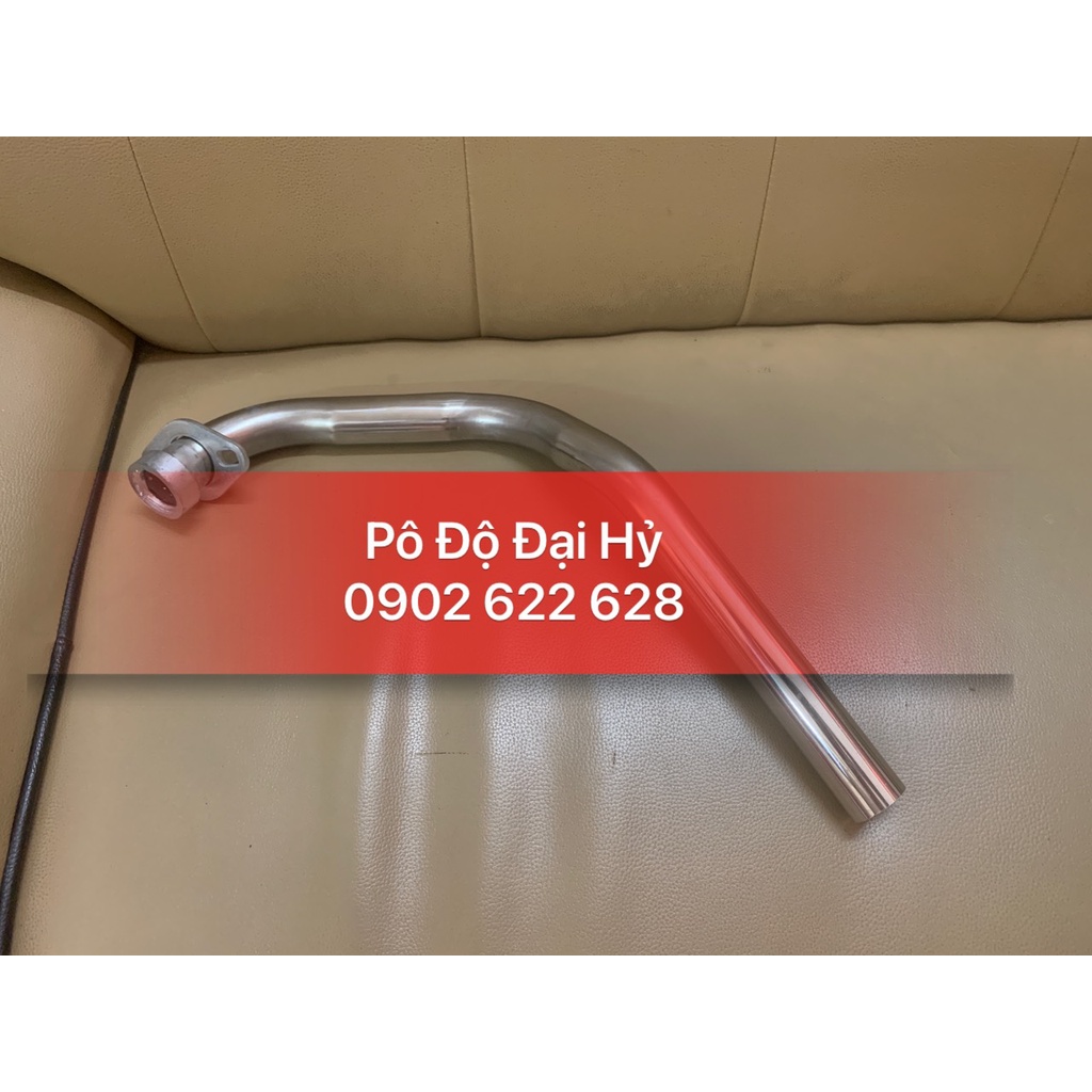 Cổ inox hàn gắn pô zin- pô độ các loại xe EX135-150-155-WINNER-SONIC-SATRIA-RAIDER-SIRIUS-vario-airblade