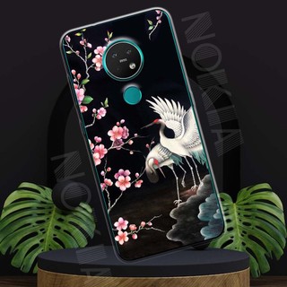 Ốp lưng nokia 7.2 mẫu bst chim chóc và cá cảnh tpu