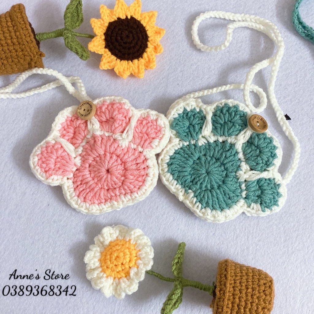 Tú tỏi tránh tà handmade cho bé