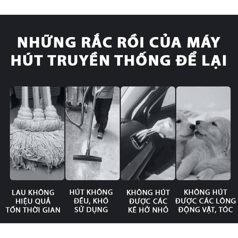 Máy hút bụi SOKANY công suất 2000W và lực hút lớn 20000PA hút được mọi loại bụi - LOẠI CÓ DÂY VÀ LOẠI SẠC PIN