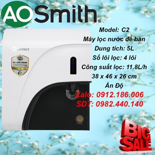 Máy lọc nước ro aosmith c1/ c2 4 lõi