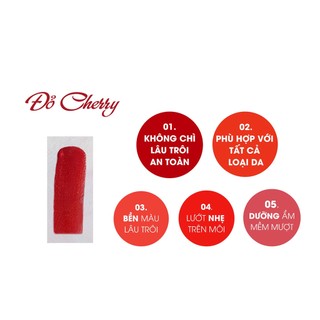 Son lì Etala màu đỏ Cherry