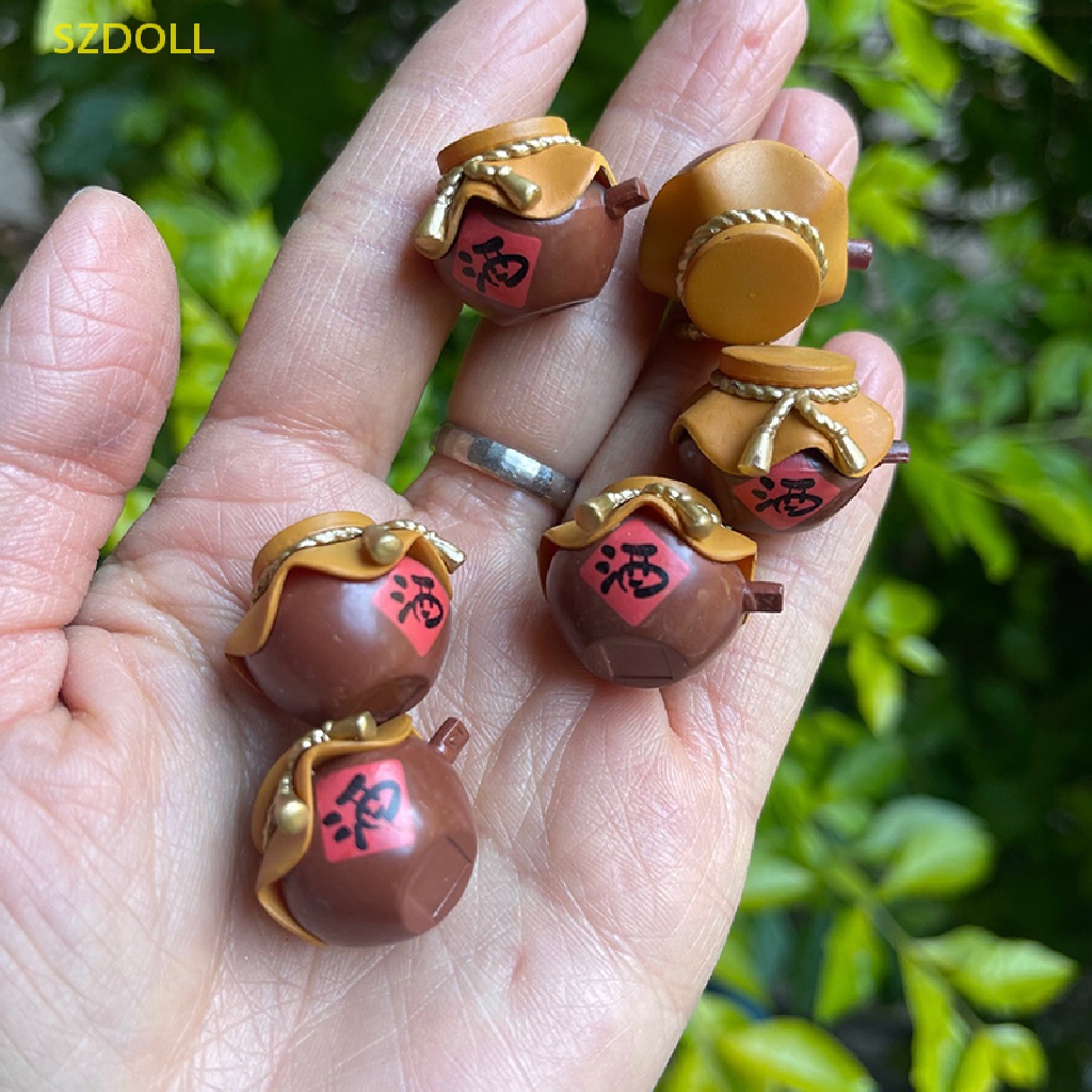 Set 1 / 5 / 10 Hũ Kẹo / Chai Rượu / Kem / Bánh Mì DIY Trang Trí Nhà Búp Bê