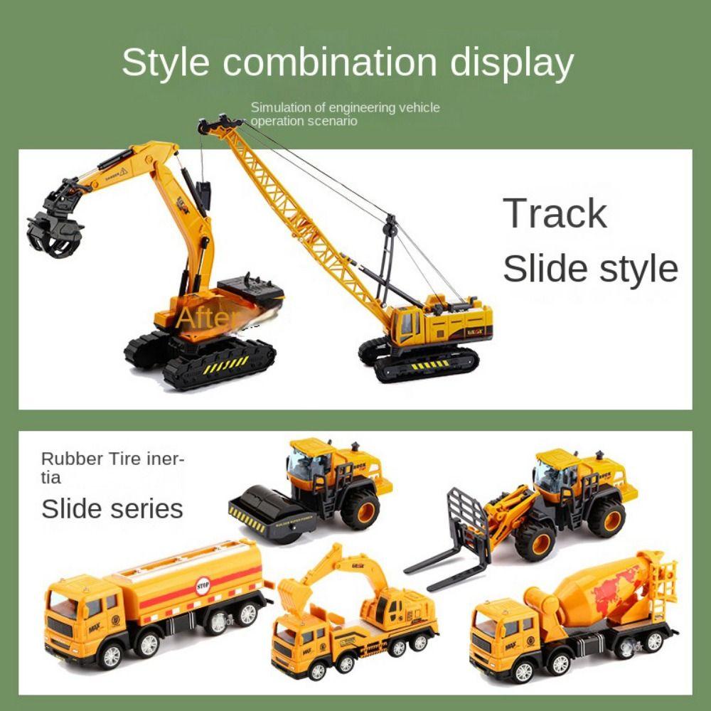NIUYOU Mô Hình Xe Cần Cẩu Đồ Chơi Dành Cho Các Bé
