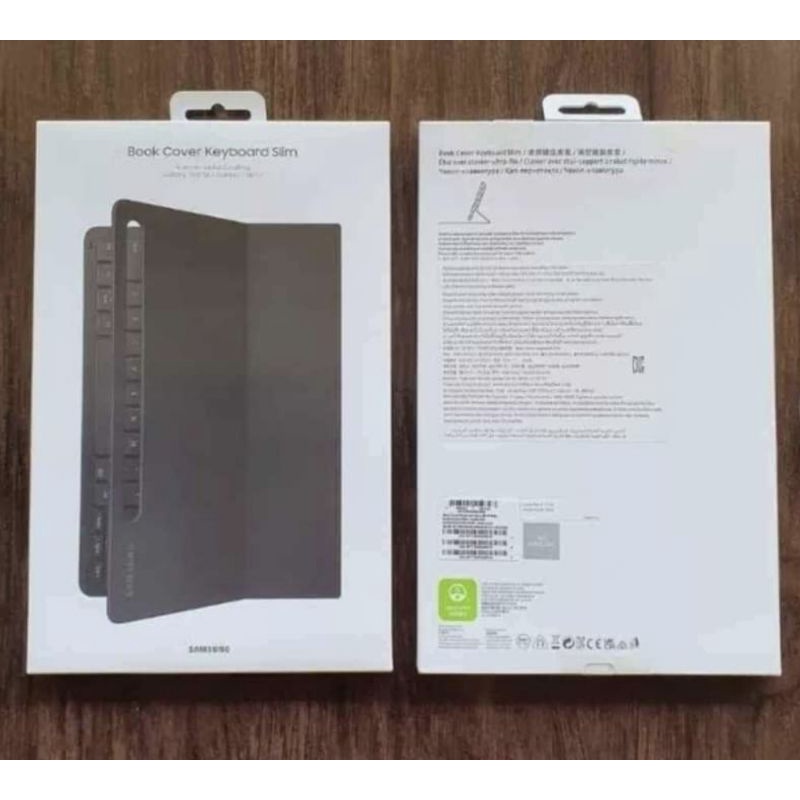 Bao da bàn phím Book Cover Keyboard Slim Samsung Galaxy Tab S7 / S7 Wifi / S8 và S7+ / S7 FE / S8+ Chính hãng