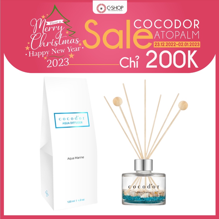 [SALE ĐỒNG GIÁ 200K] Tinh Dầu Tán Hương COCODOR WHITE LABEL DIFFUSER 200ml