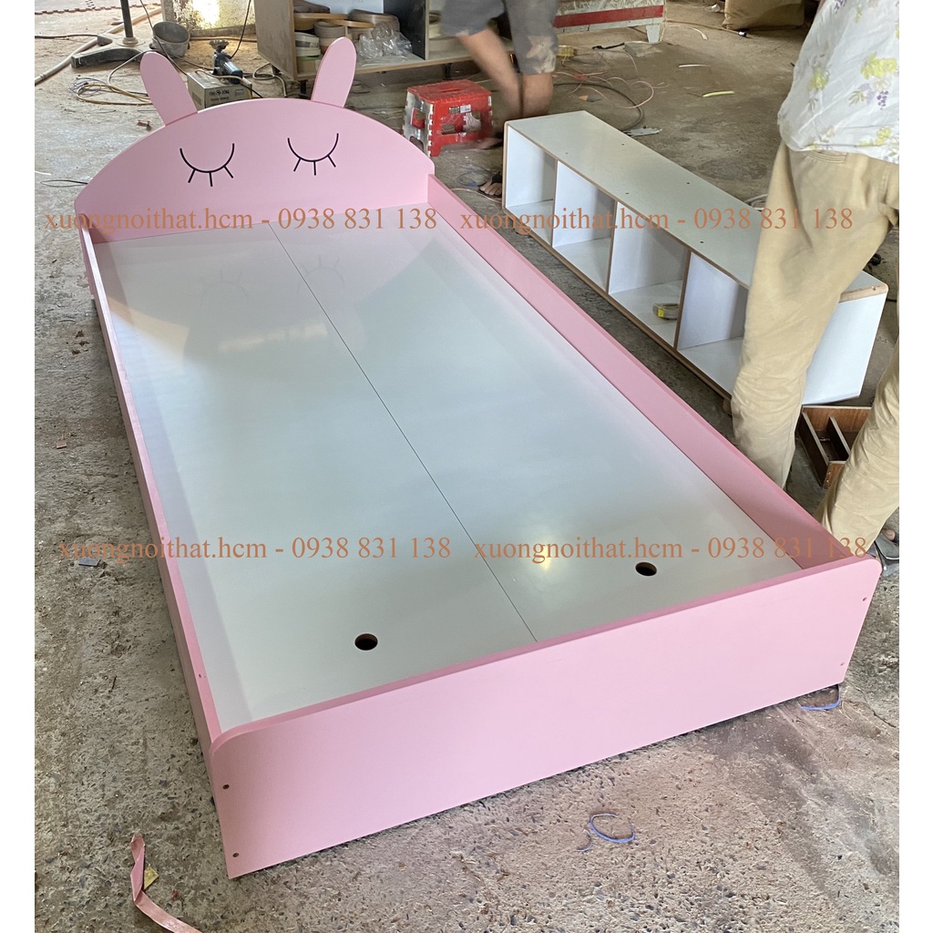 *ảnh thật* giường thỏ cho bé 1mx1m9, 1m2x2m #xuongnoithat.hcm