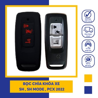 Combo 10 Bọc Smartkey Xe Honda SH 2022, Shmode 2022, PCX... Chất Liệu Sillicon Logo-Nhiều Màu Sắc-Phụ Kiện Nhị Hồng
