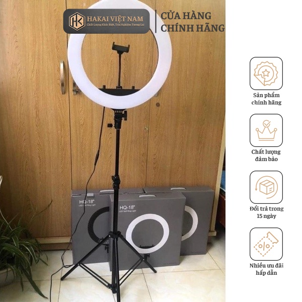 BỘ ĐÈN live, phun xăm spa  HQ 18 45CM