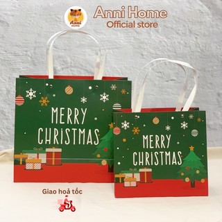 [Có sẵn ] Túi giấy Noel kraft đựng quà Giáng Sinh Anni Home