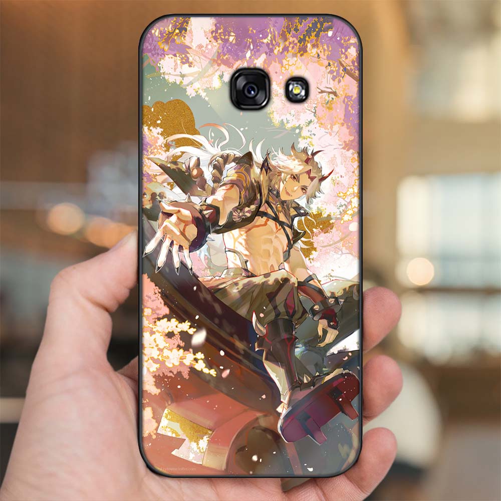 Ốp lưng Samsung A3 2017, A5 2017, A7 2017 viền đen in hình Arataki Itto Genshin Impact