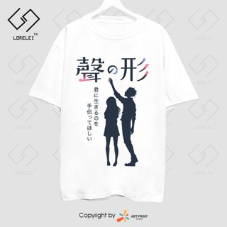 Áo thun A Silent Voice Shoya Shoko Color Art ngắn tay