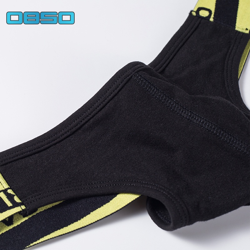 0850 Quần lót nam Sexy Thấp eo Jockstrap Cotton G-String Thongs Thoáng khí Nhanh khô Gay Bikini Quần lót