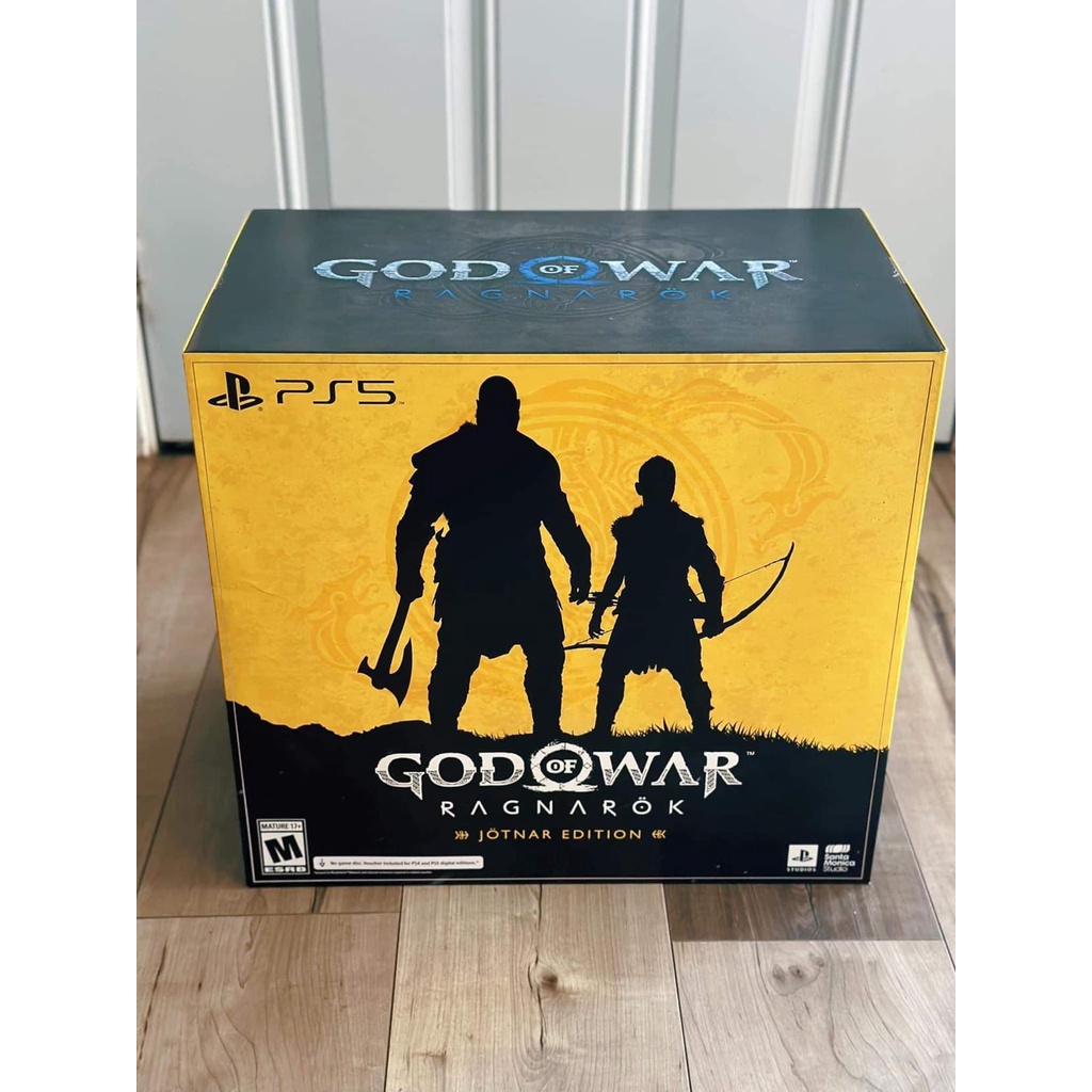 Bộ God of War: Ragnarok Collector’s Edition / Jotnar Edition - Dành cho PS4 / PS5