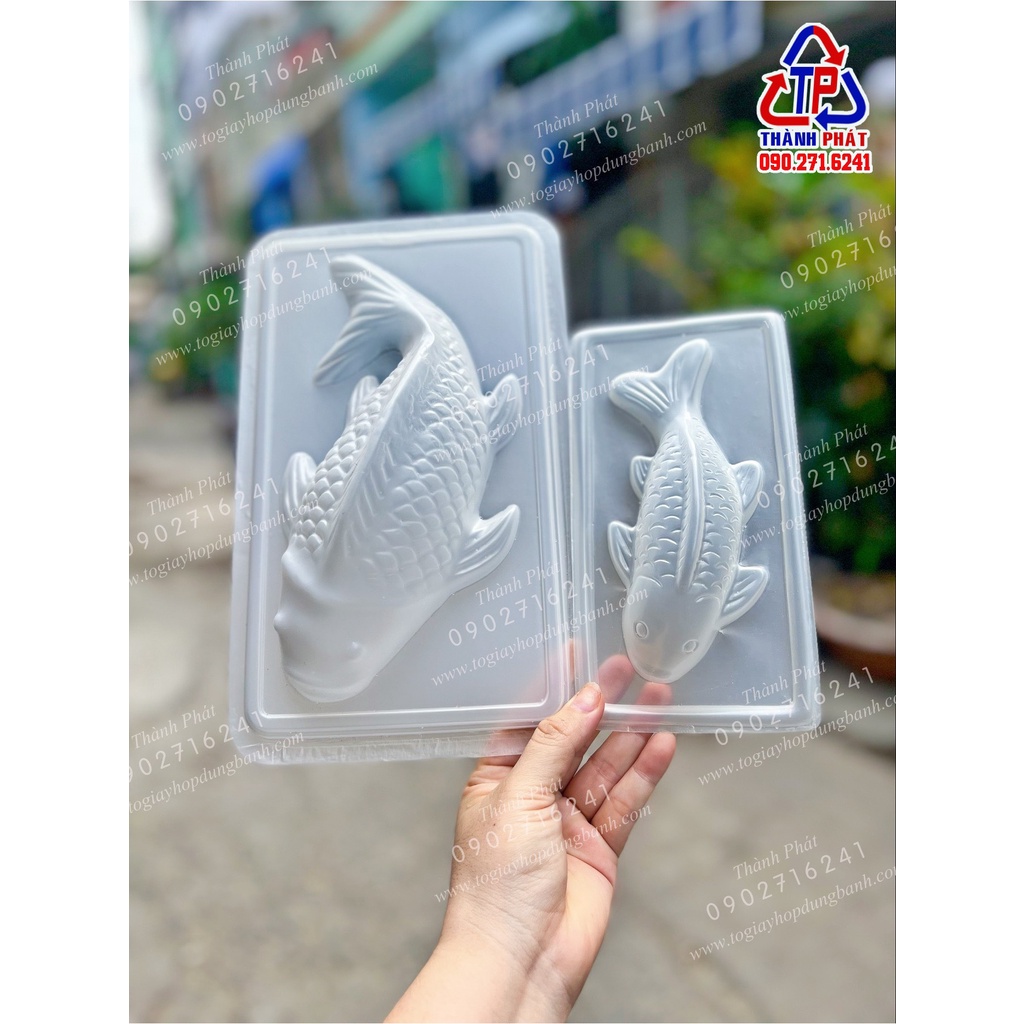 Khuôn cá chép đổ rau câu - khuôn xôi cá chép