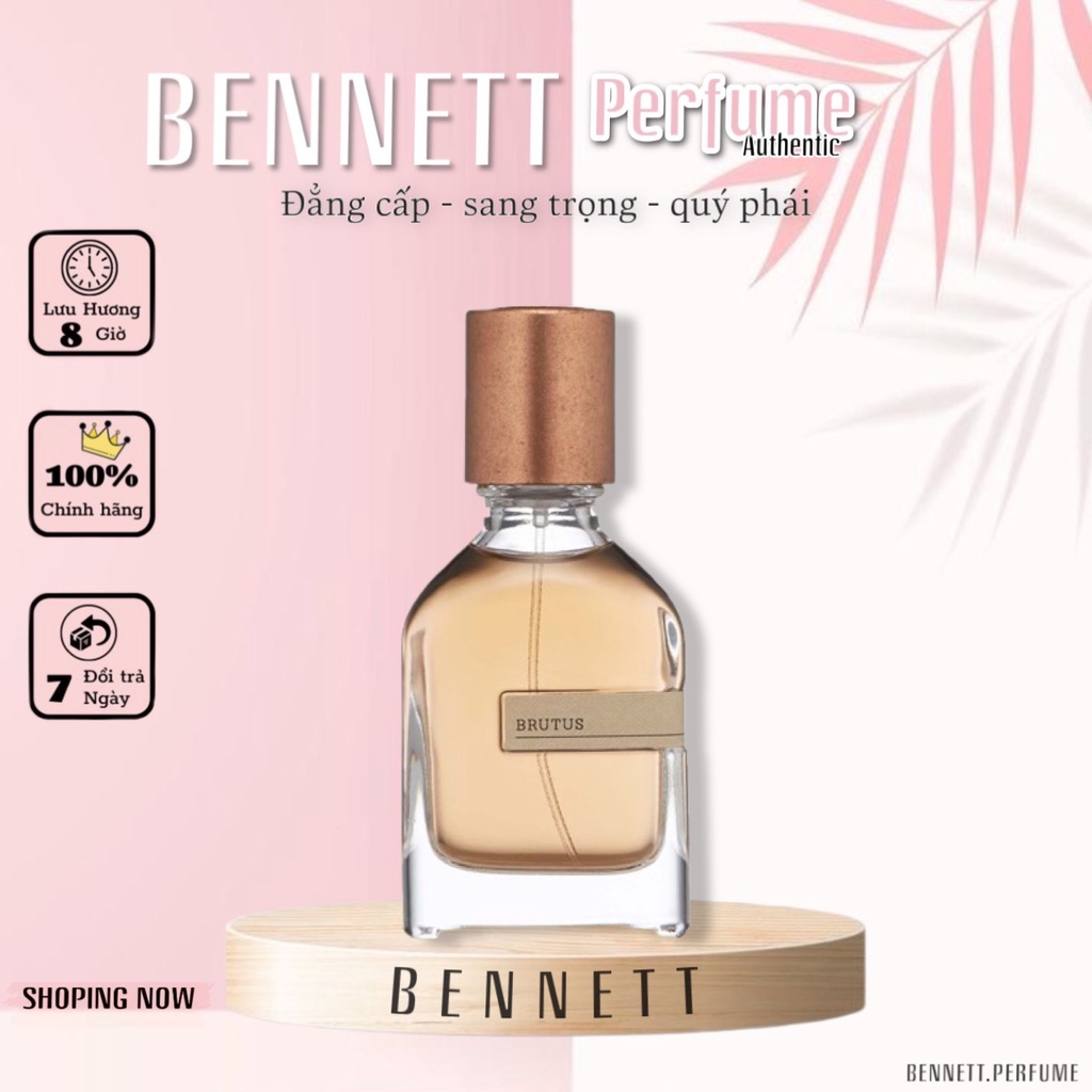 - 𝐁𝐄𝐍𝐍𝐄𝐓𝐓 - Nước hoa unisex ORTOPARISI Brutus