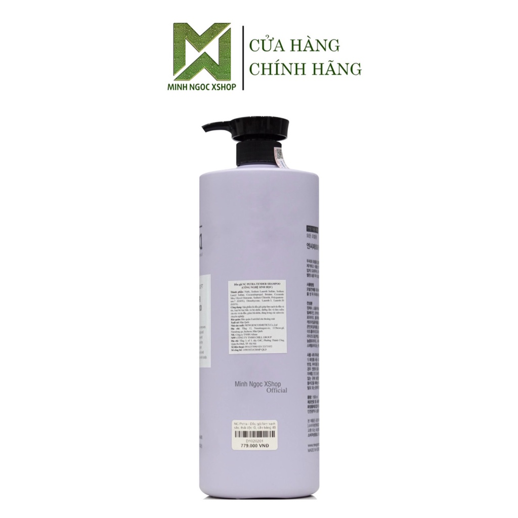 Dầu gội siêu mượt công nghệ sinh học Nc Petra Tender 1500ML