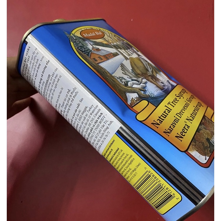 Xả hàng HSD06/2024 Siro Detox Neera Madal Bal Natural Tree Syrup 1L