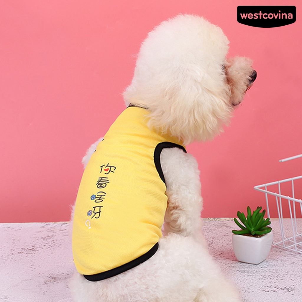 [COD]♘Áo Thun MùA Hè Cho Thú Cưng