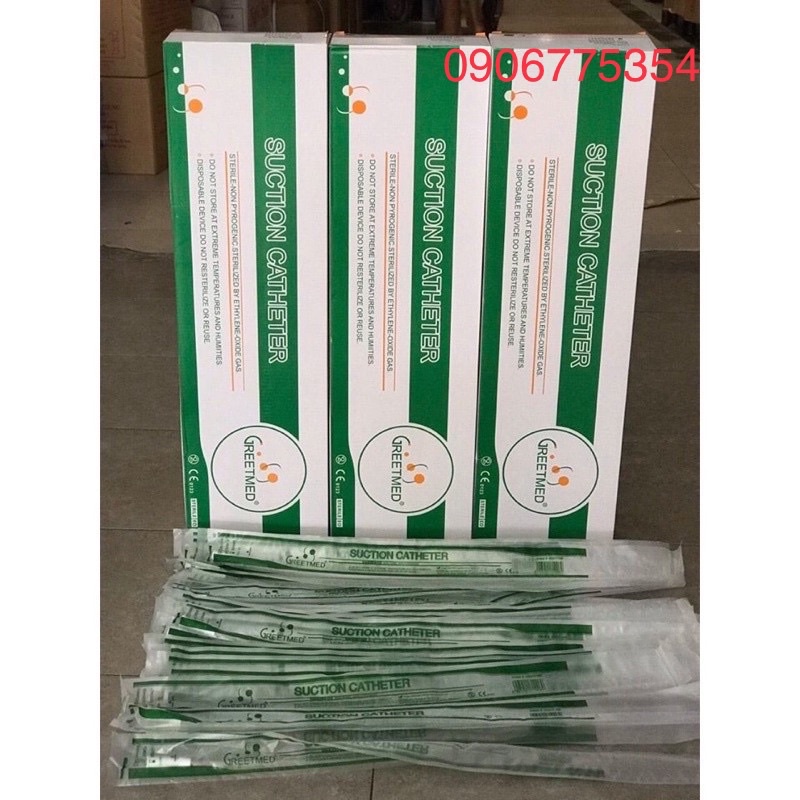 Dây Hút Nhớt Có Khóa và Không Khóa GreetMed | Hút Dịch, Đàm (Đờm)