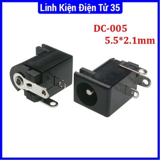 Linh kiện Jack cắm DC cái 5.5*2.1mm