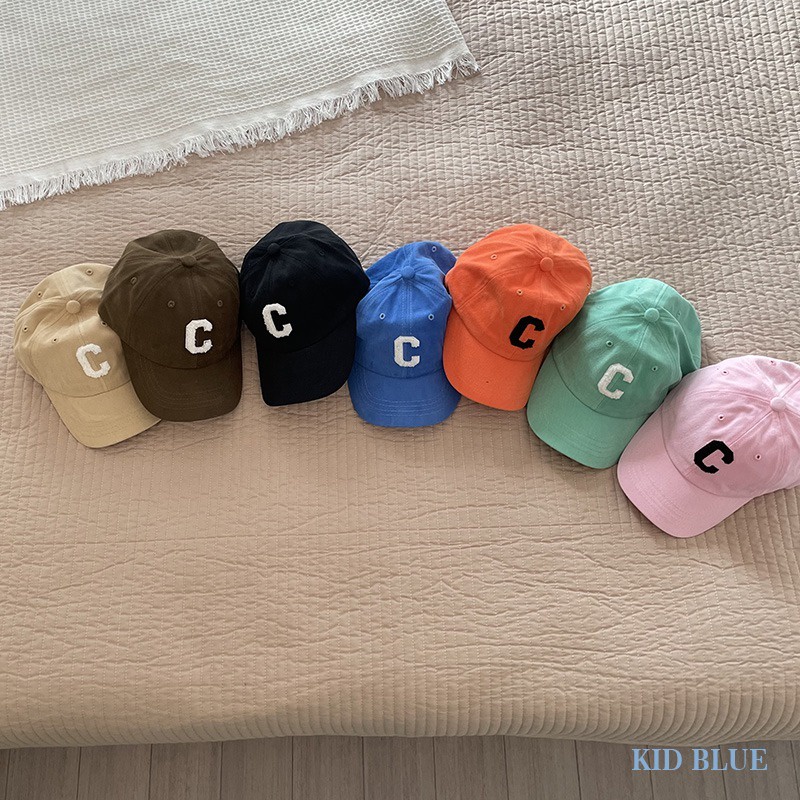 Han Faner Mũ Lưỡi Trai Thêu Chữ C Đơn Giản Chất Lượng Cao Hợp Thời Trang Cho Trẻ Em
