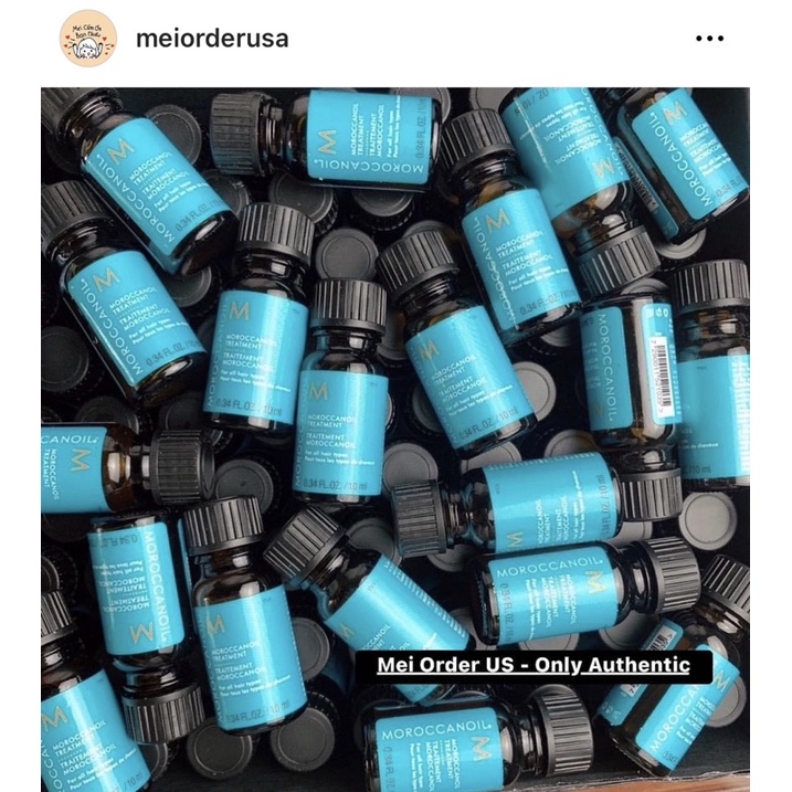 Tinh dầu dưỡng tóc MOROCCANOIL cho tóc nhuộm minisize 10ML