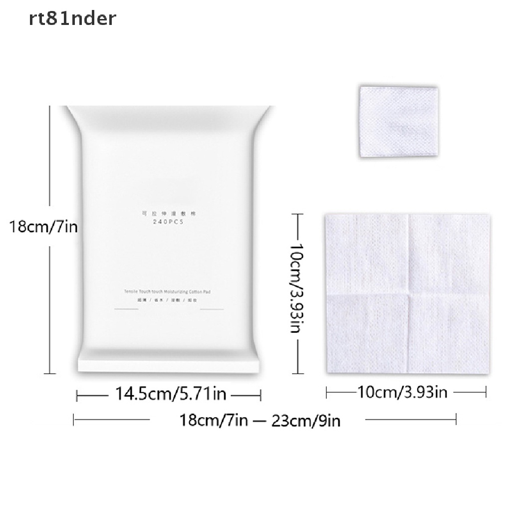 Set 50 / 240 Miếng Bông Tẩy Trang Sử Dụng Một Lần Tiện Lợi