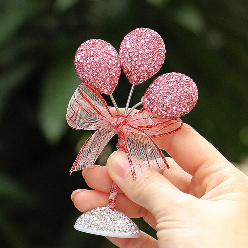 Cây Bóng Bay Đính Đá Lấp Lánh Sang Trọng Trang Trí Taplo Xe Ô Tô, Văn Phòng Nổi Bật