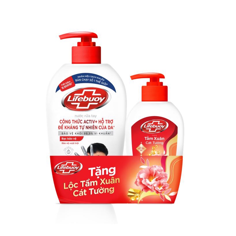 Nước Rửa Tay Lifebuoy - Chai 450g