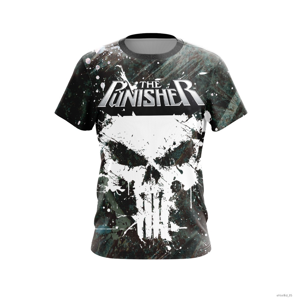 The Punisher New Look Unisex 3D T-Shirt Size