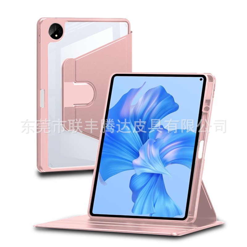 Bao Da Máy Tính Bảng Có Ngăn Đựng Bút Xoay 360 Độ Cho Huawei MatePad Pro 11 2022 MatePad 10.4 MatePad Pro 10.8 Honor V6 10.4