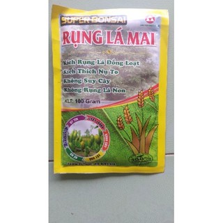 Phân bón lá rụng lá mai 100g