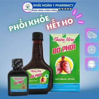 Siro THIÊN MÔN BỔ PHỔI giúp giảm ho và bổ phổi hiệu quả - Chai 280ml