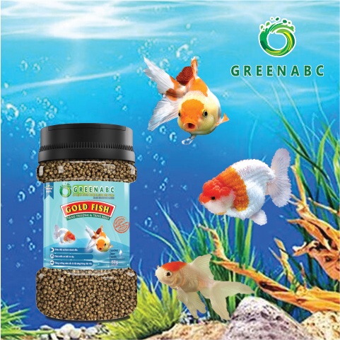 Thức ăn cho Cá Vàng, Cá 3 đuôi cao cấp - Gold Fish 50g