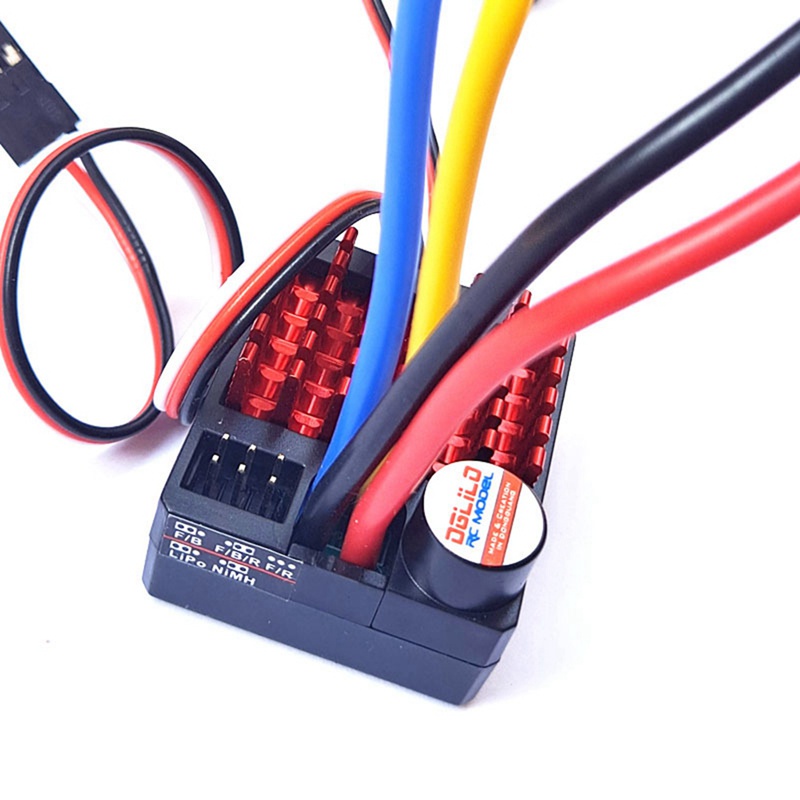 Bộ Điều Khiển Tốc Độ ESC 60A Cho Xe Điều Khiển Crawler Axial SCX10 Traxxas TRX4 RC4WD D90 Tỉ Lệ 1 / 10