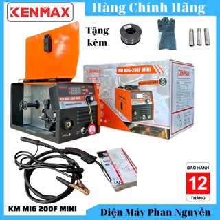 Máy hàn mig 2 chức năng km mig 200f kenmax