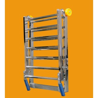 Thang dắt xe máy inox. KT 130x45cm ( bảo hành 12 tháng )