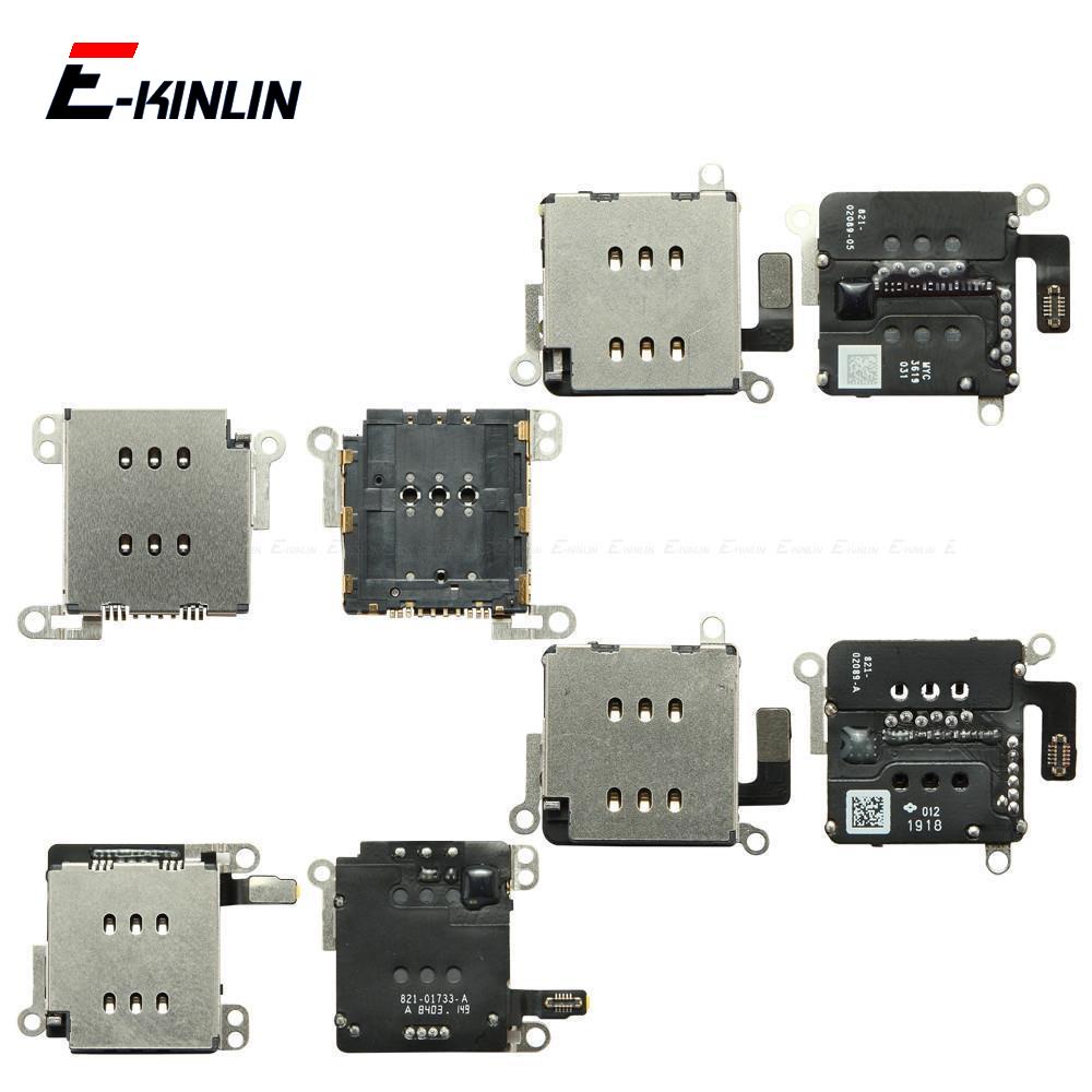 Khay Đựng Thẻ SiM Điện Thoại Kèm Dây Cáp Dẻo Cho Iphone X XR XS 11 Pro Max